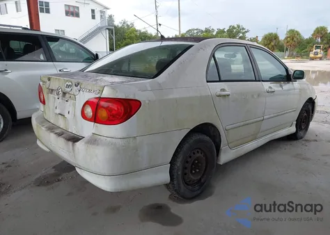 2004 Toyota Corolla S z USA, uszkodzony, nr VIN 1NXBR32E94Z310988